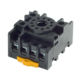 Reléfoglalat MKS-3-hoz csavaros DIN (kalap)sín 35mm 11-tűs PF113A-E OMRON